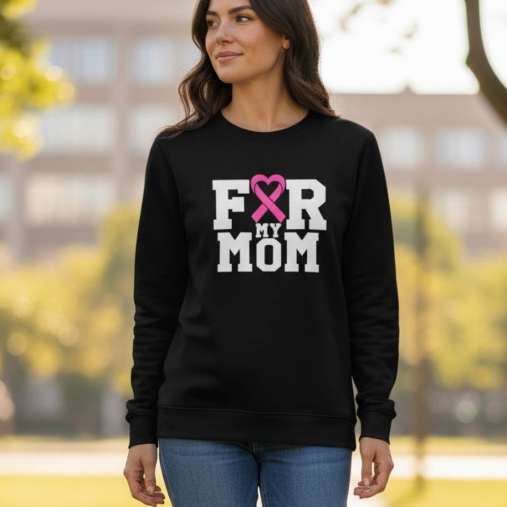 NWT 'For My Mom' Small Oversized Lightweight Sweatshirt - Picture 5 of 7